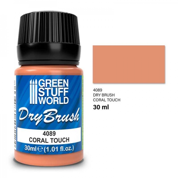 Green Stuff World: Dry Brush - CORAL TOUCH 30 ml