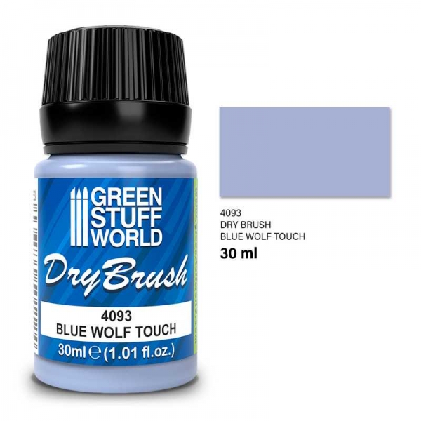 Green Stuff World: Dry Brush - BLUE WOLF TOUCH 30 ml