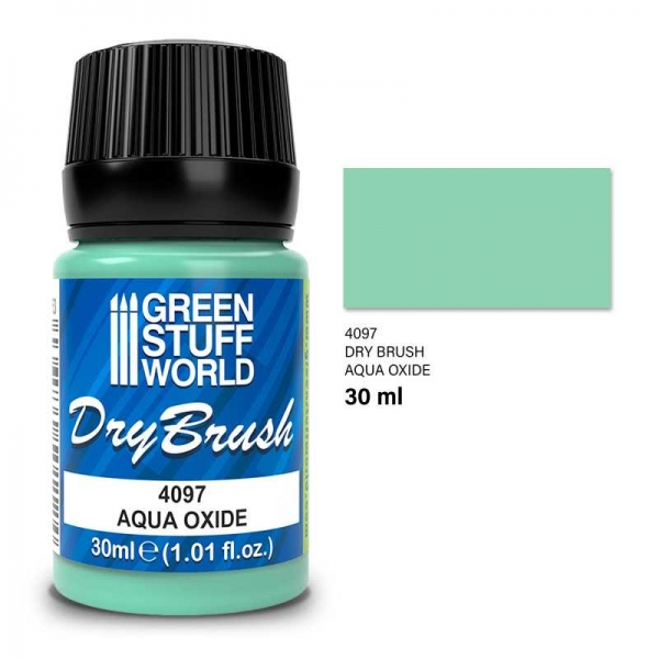 Green Stuff World: Dry Brush - AQUA OXIDE 30 ml