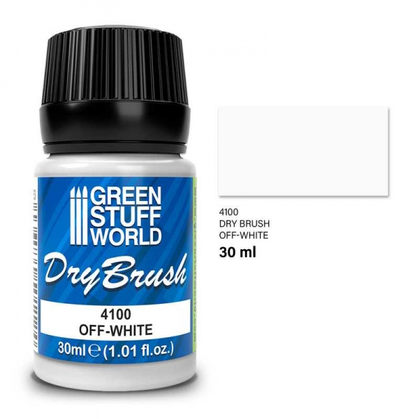 Green Stuff World: Dry Brush - OFF-WHITE 30 ml