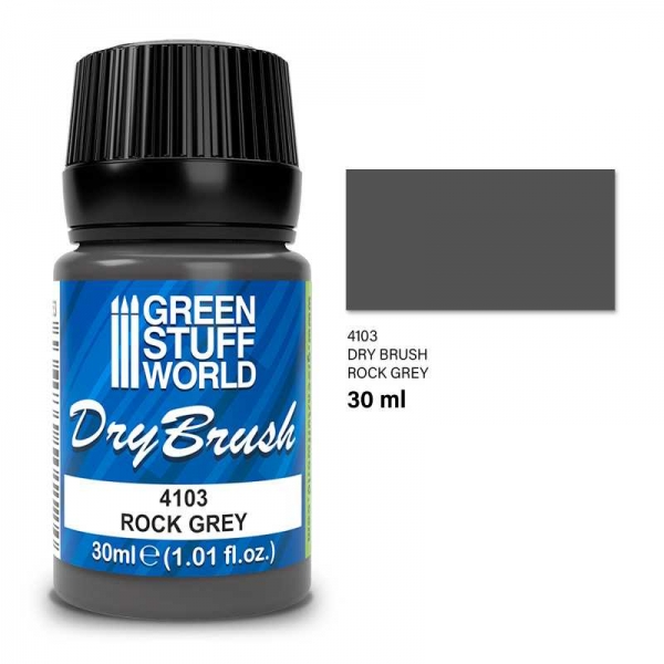 Green Stuff World: Dry Brush - ROCK GREY 30 ml