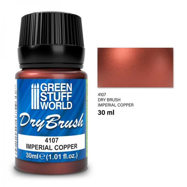 Green Stuff World: Metallic Dry Brush - IMPERIAL COPPER 30 ml