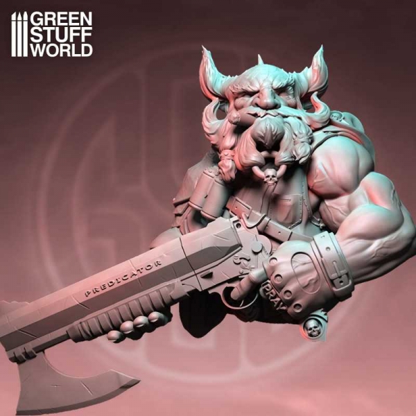 Green Stuff World: Oda Models - The Preacher