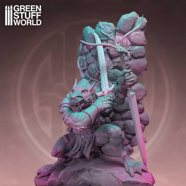 Green Stuff World: Journeyman Miniatures - Saphyr the Lonewolf