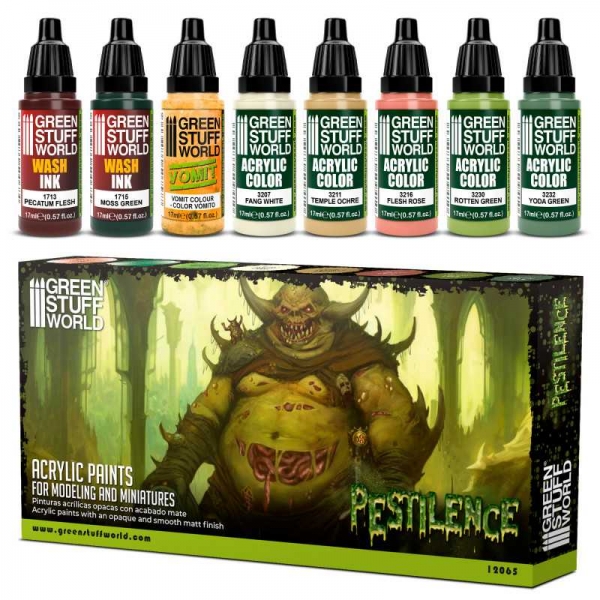 Green Stuff World: Paint Set - Pestilence