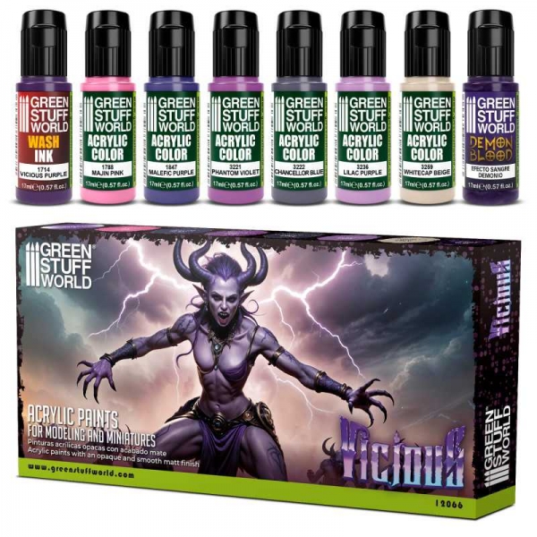 Green Stuff World: Paint Set - Vicious