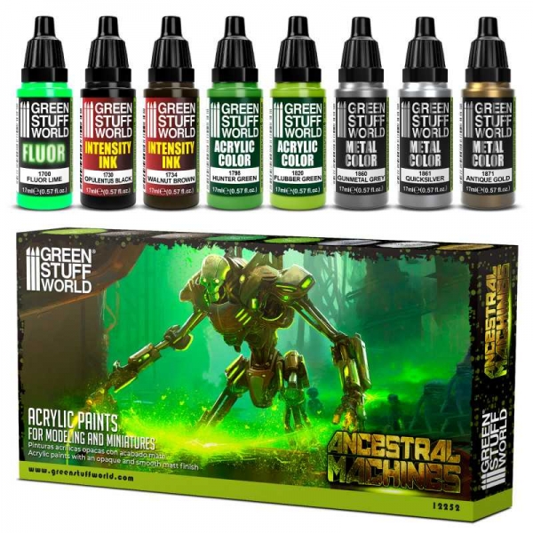 Green Stuff World: Paint Set - Ancestral Machines