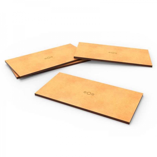 Green Stuff World: MDF Old World Bases - Rectangle 60x120mm
