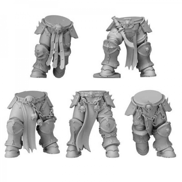 Green Stuff World: DakkaDakka - TRAITORS SQUAD - Chaos Legs 1:48