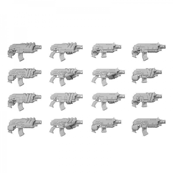 Green Stuff World: DakkaDakka - TRAITORS SQUAD - Chaos Bolter Guns 1:48