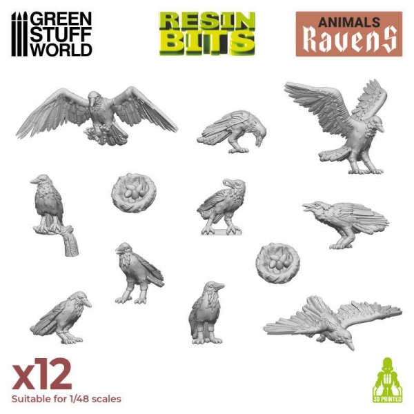 Green Stuff World: Ravens 1:48-1:35