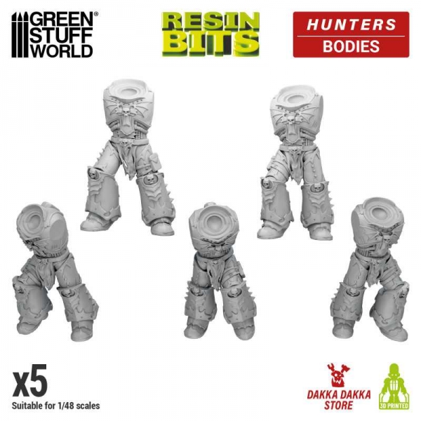 Green Stuff World: DakkaDakka - Hunters - Night Lords Bodies 1:48