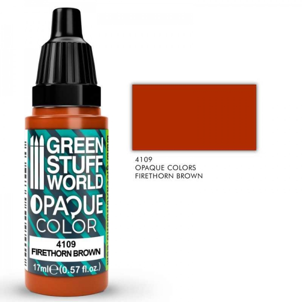 Green Stuff World: Opaque Colors - Firethorn Brown