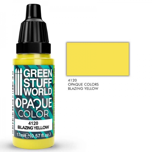 Green Stuff World: Opaque Colors - Blazing Yellow