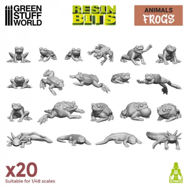 Green Stuff World: Frogs and Toads 1:48-1:35