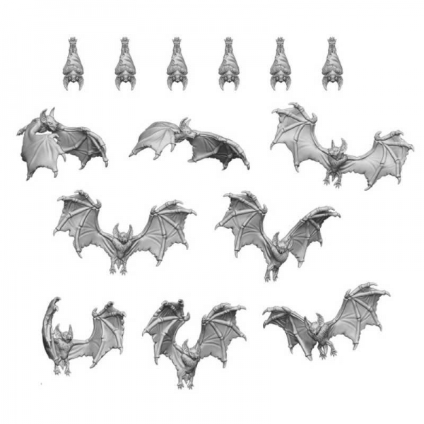 Green Stuff World: Vampire Bats 1:48