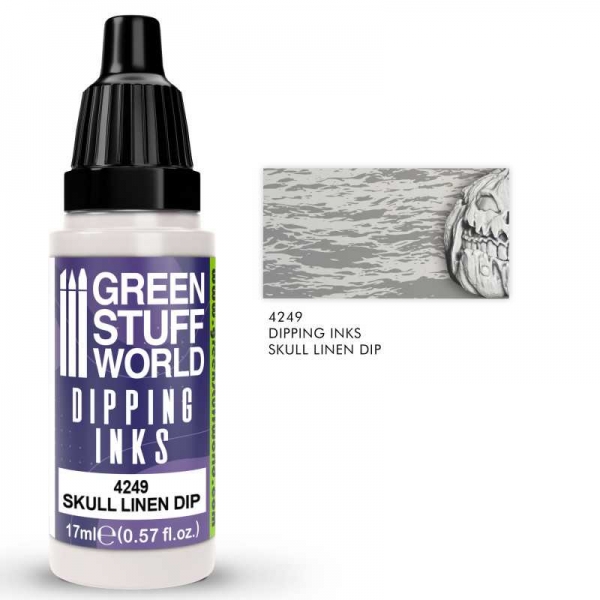 Green Stuff World: Dipping ink 17 ml - Skull Linen Dip