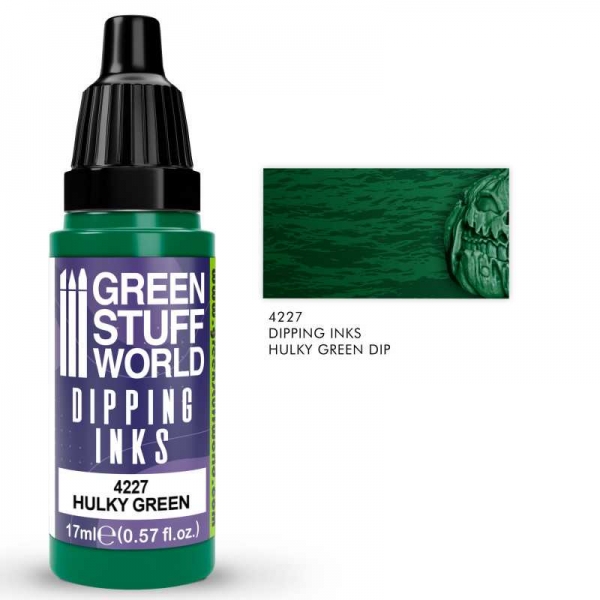Green Stuff World: Dipping ink 17 ml - Hulky Green Dip