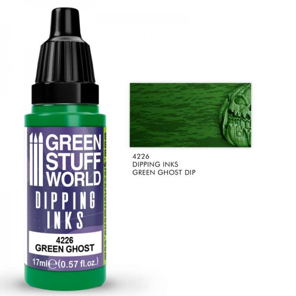 Green Stuff World: Dipping ink 17 ml - Green Ghost Dip