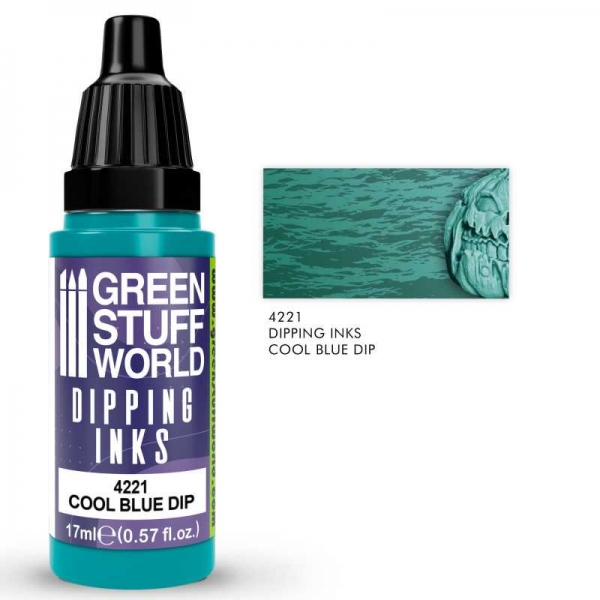 Green Stuff World: Dipping ink 17 ml - Cool Blue Dip