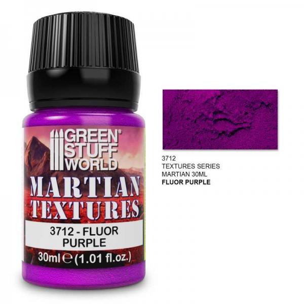 Green Stuff World: Textured Paint - Martian - Fluor Purple 30ml