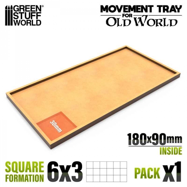 Green Stuff World: MDF Movement Trays 180x90mm