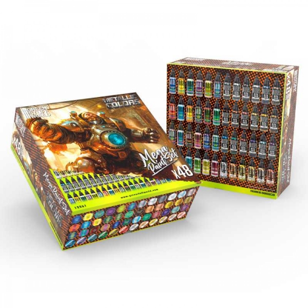 Green Stuff World: Metallics Mega Paint Set