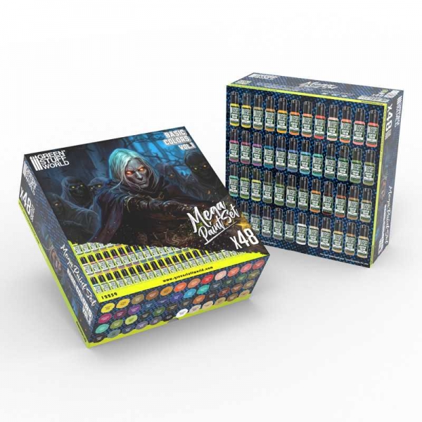 Green Stuff World: Basic Mega Paint Set - Vol. 1.0