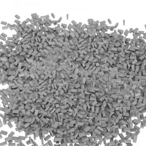 Green Stuff World: Miniature Bricks - Grey x2000 1:35