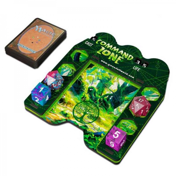 Green Stuff World: Command Zone Tray - Forest