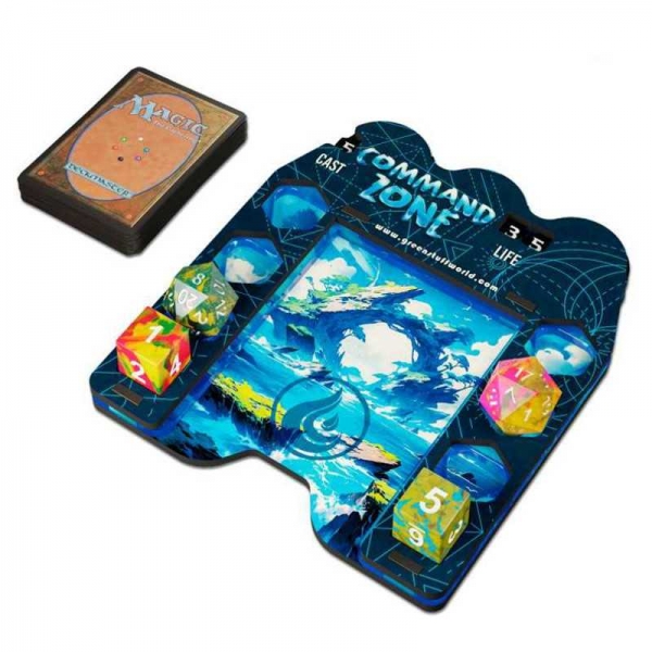 Green Stuff World: Command Zone Tray - Island