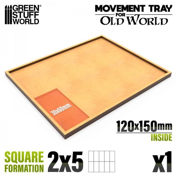 Green Stuff World: MDF Movement Trays Old World 120x150mm