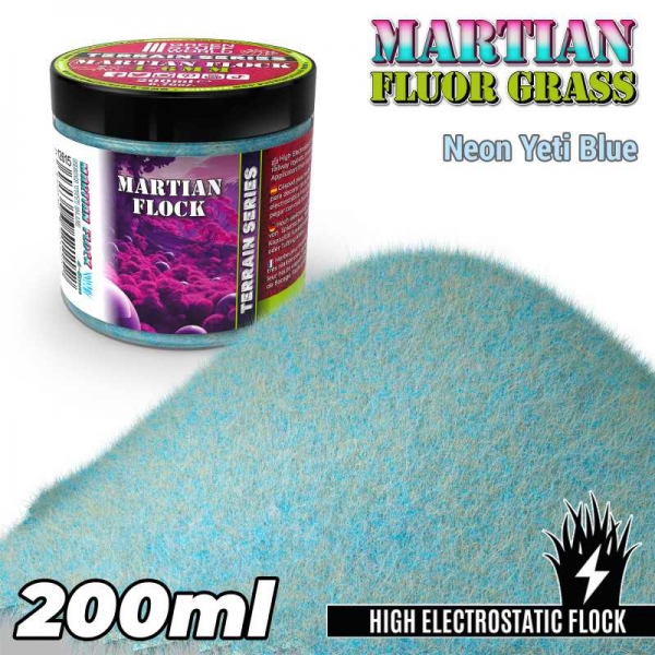 Green Stuff World: Martian Fluor Grass - Neon Yeti Blue - 200ml