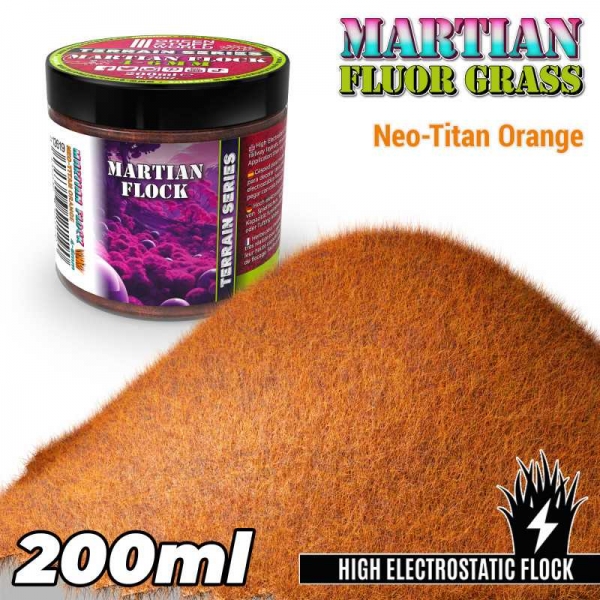 Green Stuff World: Martian Fluor Grass - Neo-titan Orange - 200ml