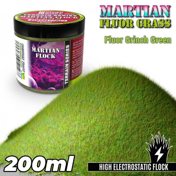 Green Stuff World: Martian Fluor Grass - Grinch Green - 200ml