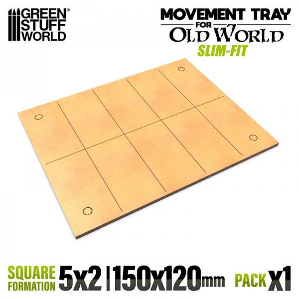 Green Stuff World: MDF Movement Trays - Slimfit 150x120mm