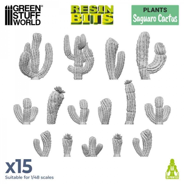 Green Stuff World: Saguaro Cactus 1:48-1:35