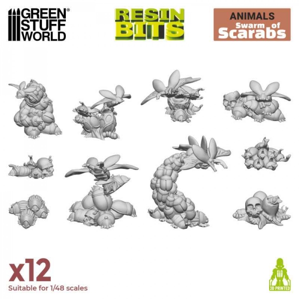 Green Stuff World: Swarm of Scarabs 1:48