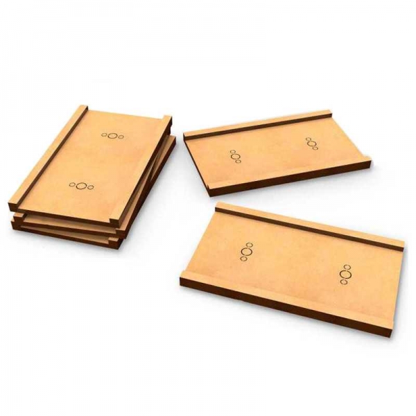 Green Stuff World: MDF Base adapter - Rectangular 50x100mm to 60x100mm