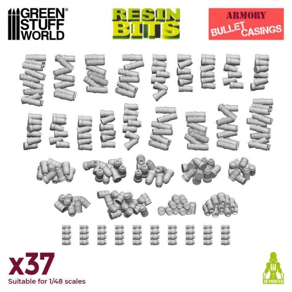 Green Stuff World: Bullet Casings 1:48