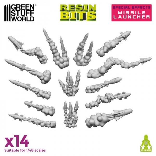 Green Stuff World: Missile Launcher Effect 1:48