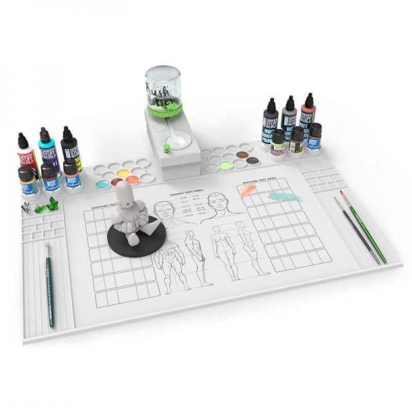 Green Stuff World: Silicone Painting Mat with Edges