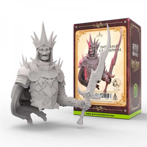 Green Stuff World: Claymore Miniatures - Infernal Champion