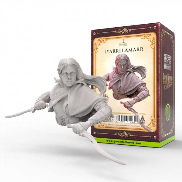 Green Stuff World: Claymore Miniatures - Lyarri Lamarr