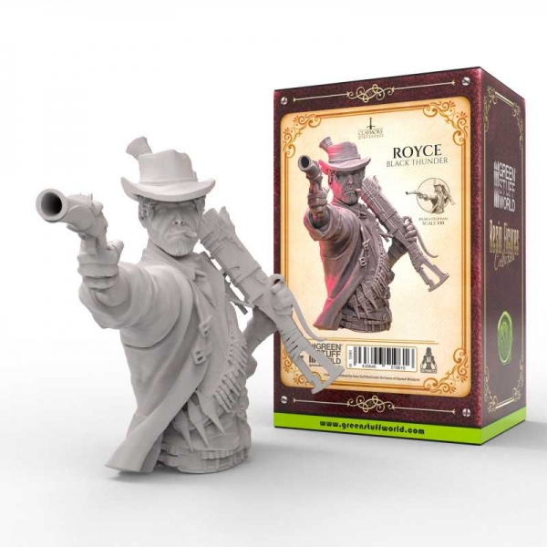 Green Stuff World: Claymore Miniatures - Royce Black Thunder