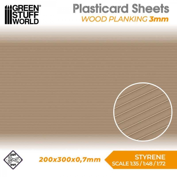 Green Stuff World: Plasticard - Wood Planking