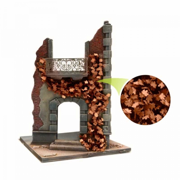 Green Stuff World: Ivy Foliage - Brown Maple - Large