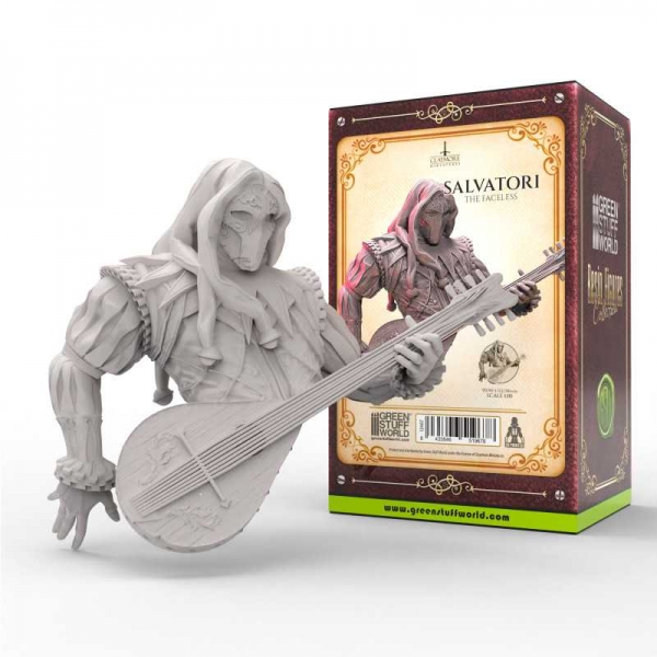 Green Stuff World: Claymore Miniatures - Salvatori The Faceless