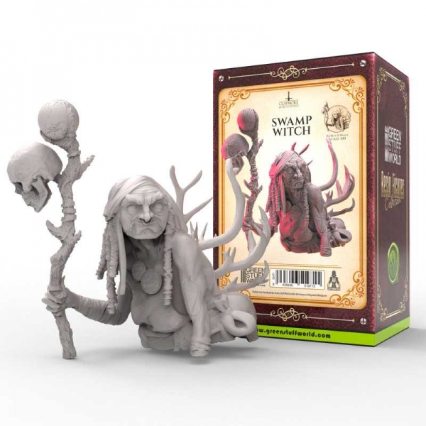 Green Stuff World: Claymore Miniatures - Swamp Witch