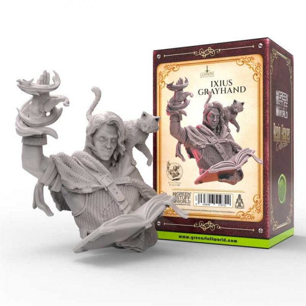Green Stuff World: Claymore Miniatures - Ixius Grayhand